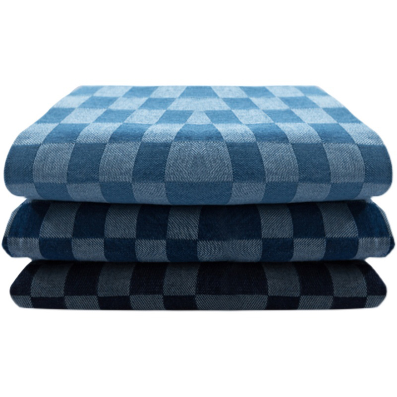 Cotton Jacquard Denim Fabric P - Sewing By recension och pris