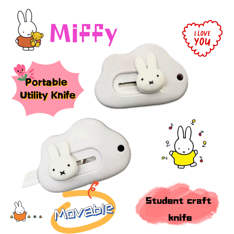 Miffy rabbit art knife creativ - Sewing By recension och pris