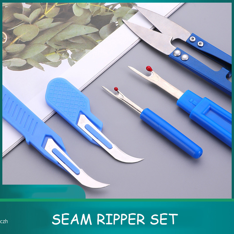 5Pcs Blue Sewing Ripper Kit wi - Sewing Repair recension och pris