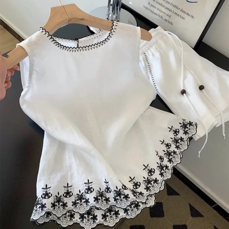 Simple Old Money Style Cotton  - Sewing Vest recension och pris