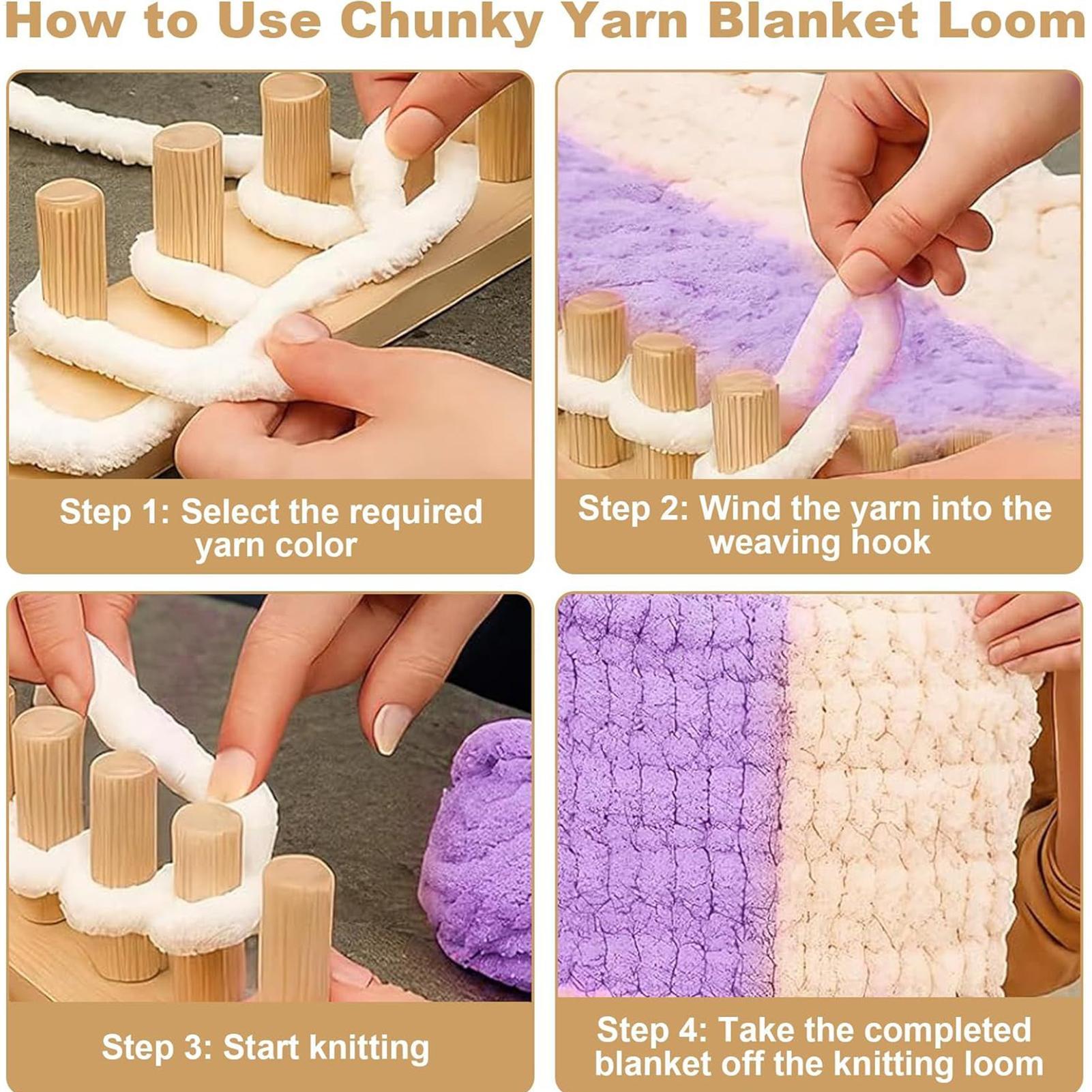 Hand Knitting Loom Chunky Croc - Sewing Knit recension och pris