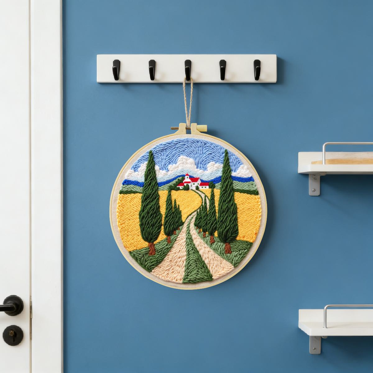 20X20CM/7.87inch Field Punch N - Sewing Textile Art recension och pris