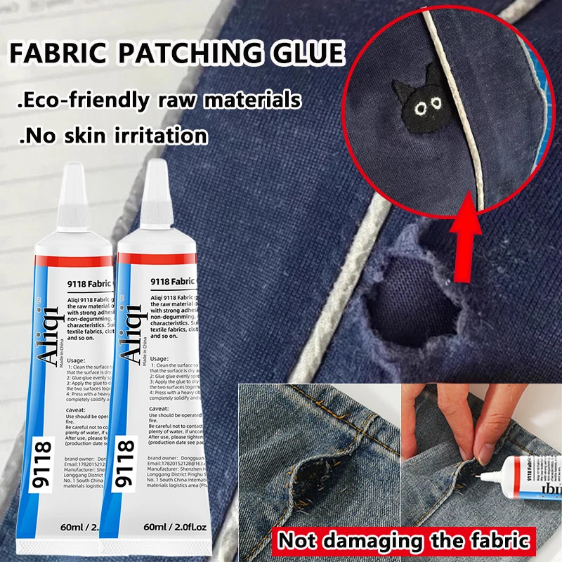 Multi-Purpose Fabric Glue – Se - Sewing Repair recension och pris