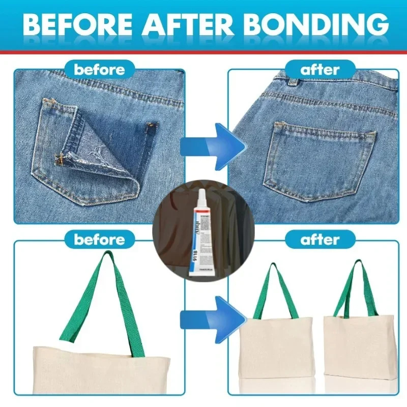 Multi-Purpose Fabric Glue – Se - Sewing Repair recension och pris