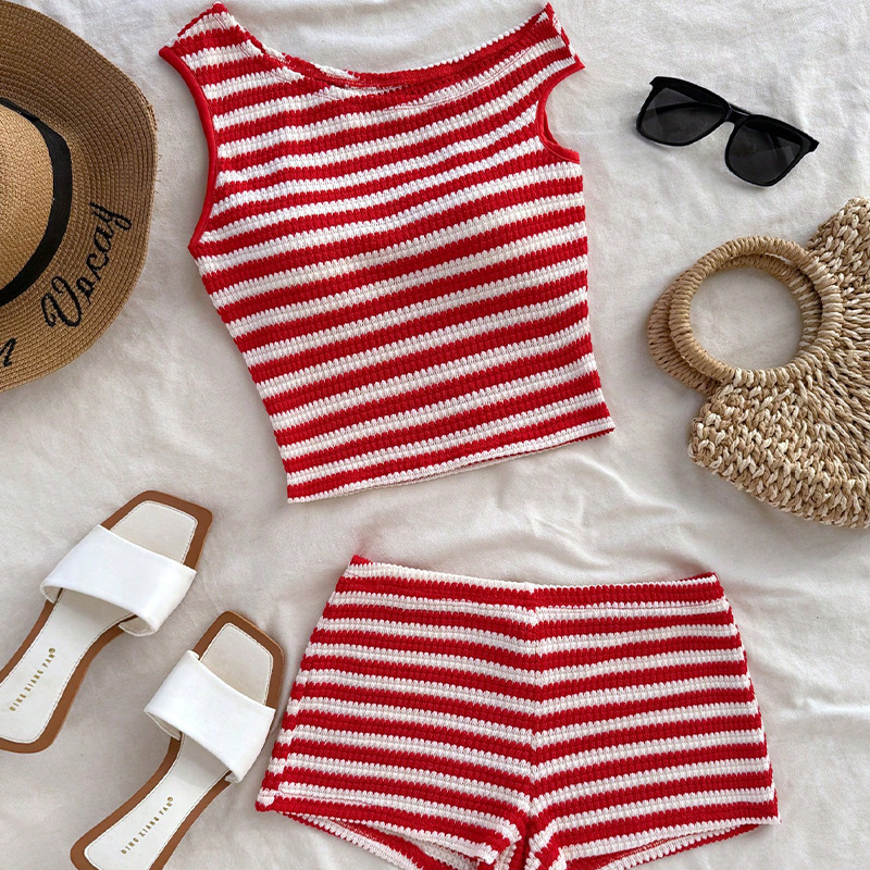Women's Summer Short Two-piece - Sewing Vest recension och pris