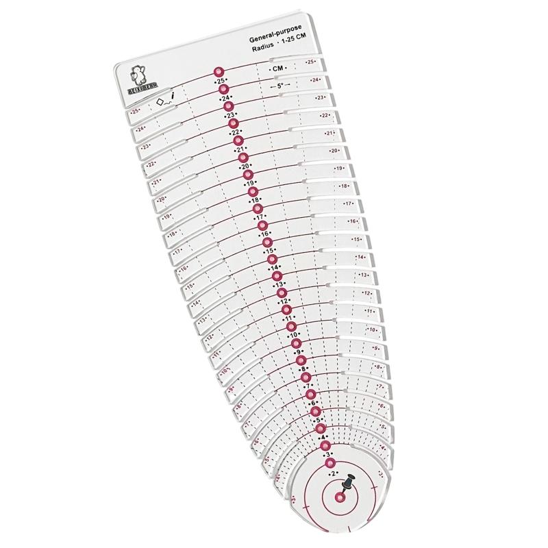 39BB Clear Scale Acrylic Measu - Sewing Textile Art recension och pris