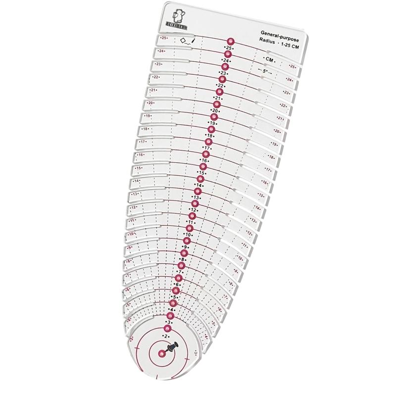 39BB Clear Scale Acrylic Measu - Sewing Textile Art recension och pris