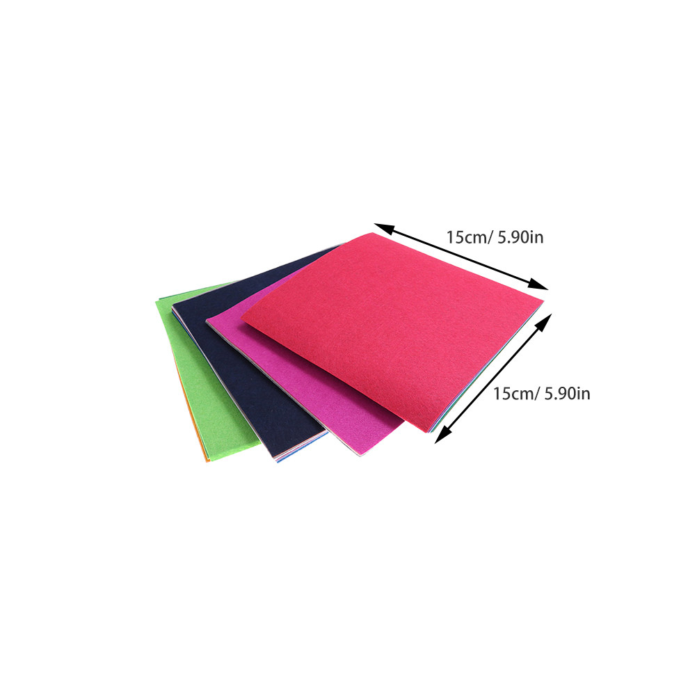 40Pcs Vibrant Nonwoven Fabric  - Sewing Textile Art recension och pris