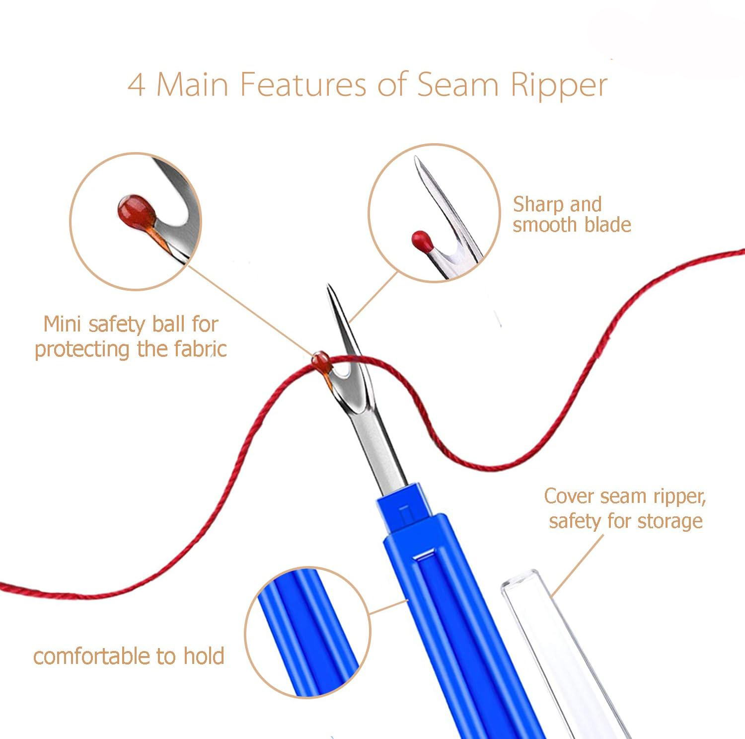 Sewing Seam Ripper Kit  Sewing - Seam Ripper Tool recension och pris