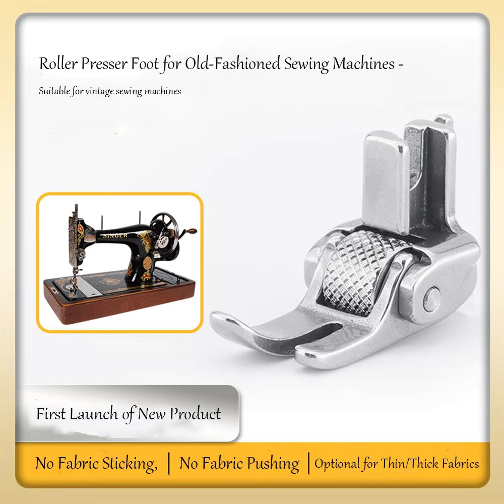 All Steel Roller Presser Foot  - Textile Sewing Machine recension och pris