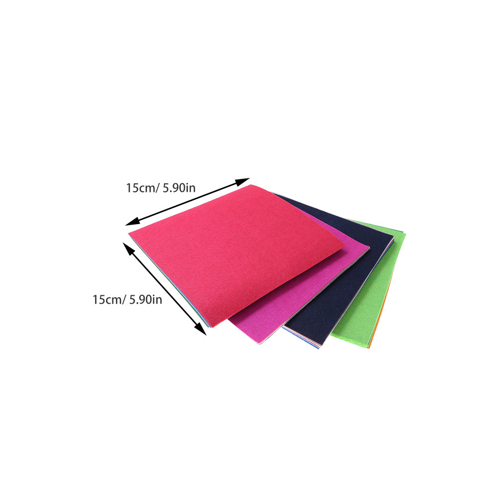 40Pcs Assorted Color Nonwoven  - Sewing Textile Art recension och pris