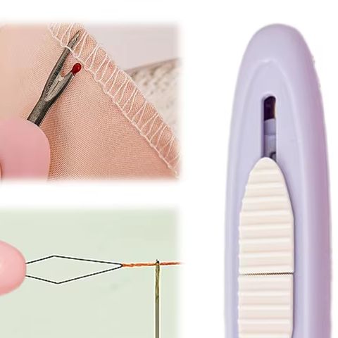 2 In 1 Needle Threader Seam Ri - Seam Ripper Tool recension och pris