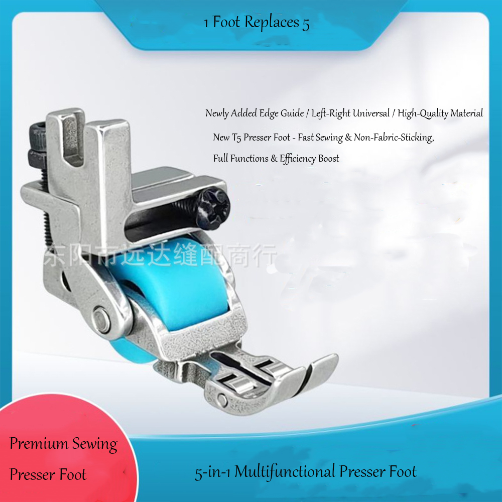 T5 3-Roller Left-Right Edge Gu - Textile Sewing Machine recension och pris