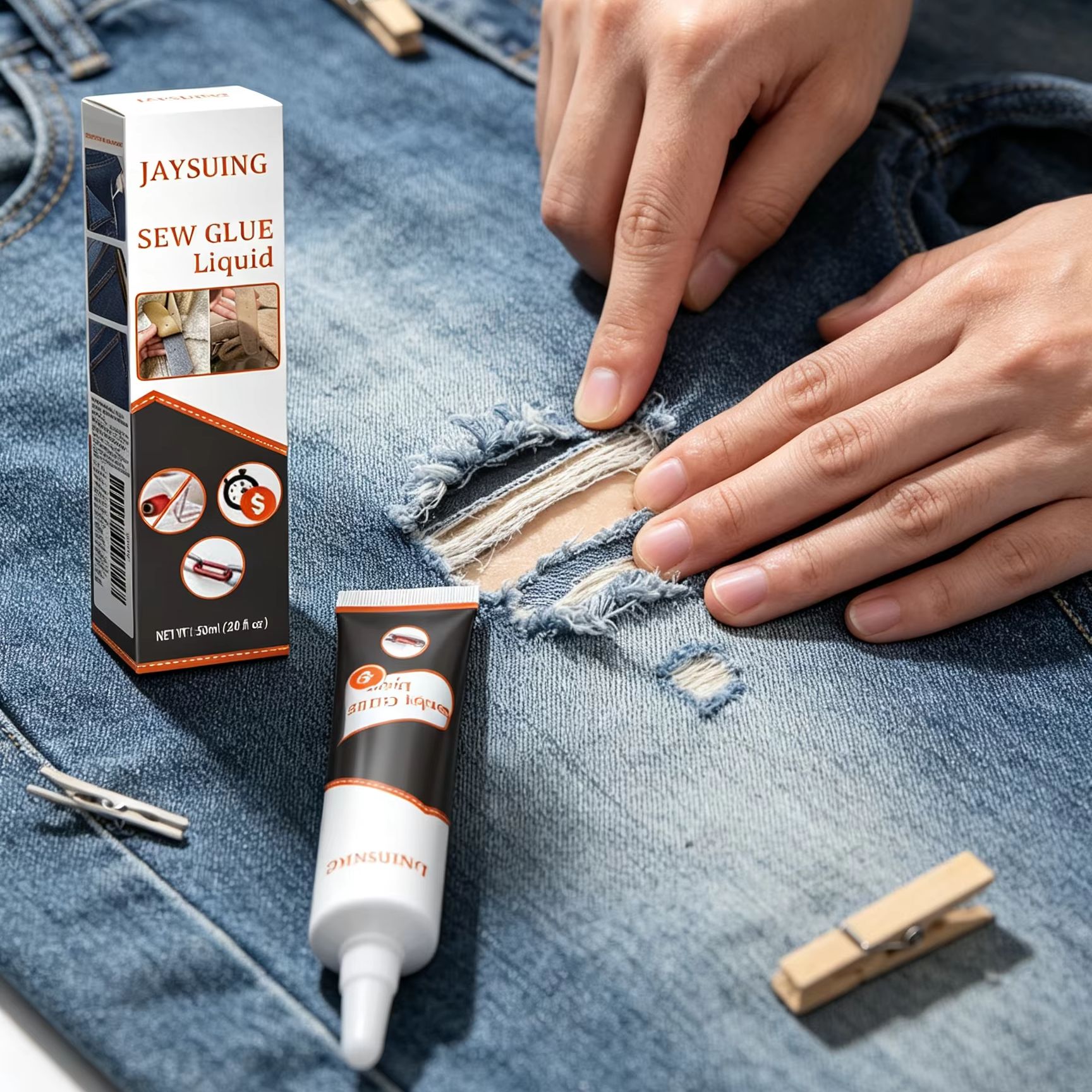 Jaysuing Sewing Glue Clothing  - Sewing Repair recension och pris
