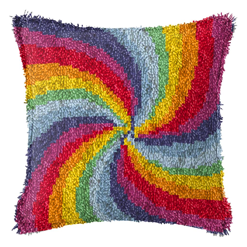 Latch Hook Kit Rug Carpets Mak - Sewing Textile Art recension och pris