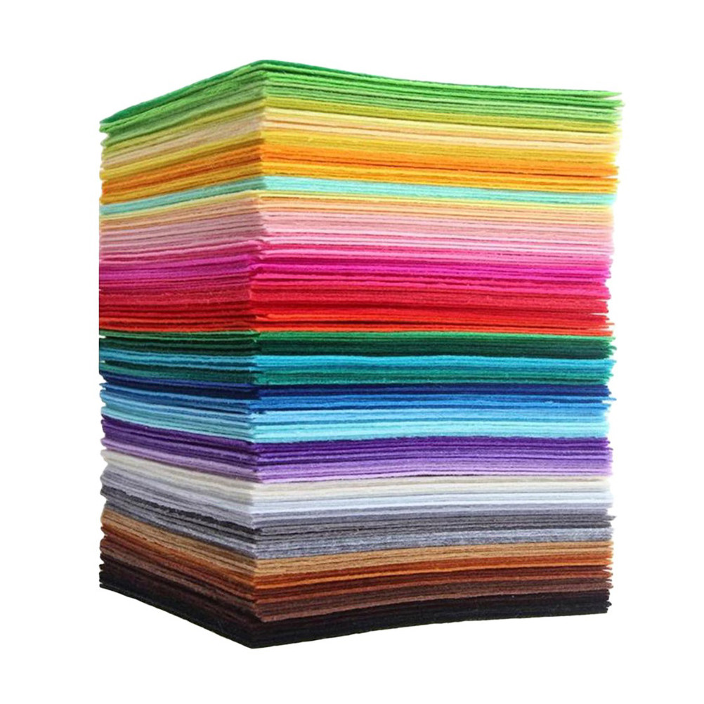 40Pcs Colorful Nonwoven Fabric - Sewing Textile Art recension och pris