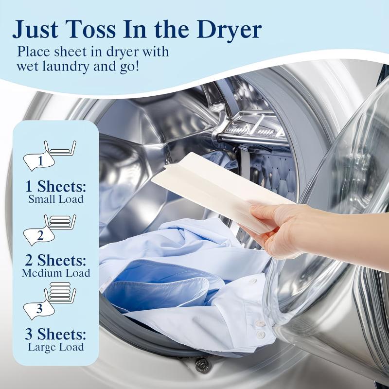 Household Laundry Supply 1 Box - Fabric Softener Sheet recension och pris