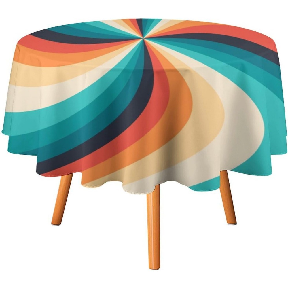 Vintage Groovy Swirl Round Tab - Century Textile & Sewing Supply Online Shopping recension och pris