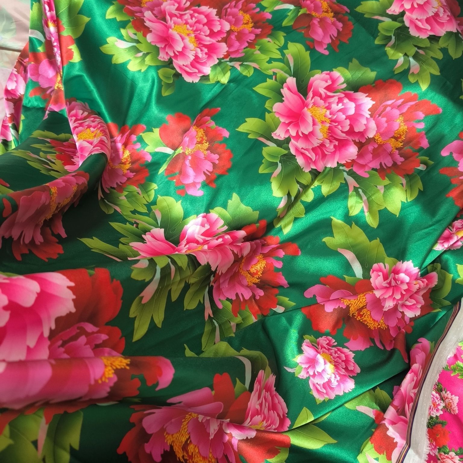 Satin Fabric Cloth without Ove - Sewing By recension och pris
