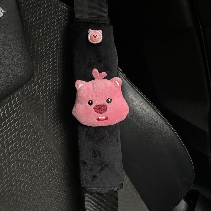 Car Seat Belt Decoration Plush - Shoulder Pad Set In recension och pris