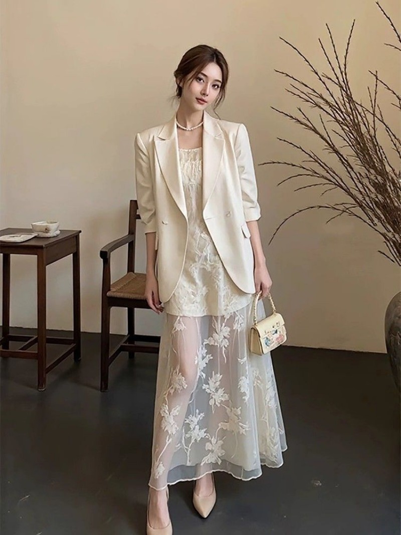 New High End Autumn Dress Set  - Sewing Jackets recension och pris