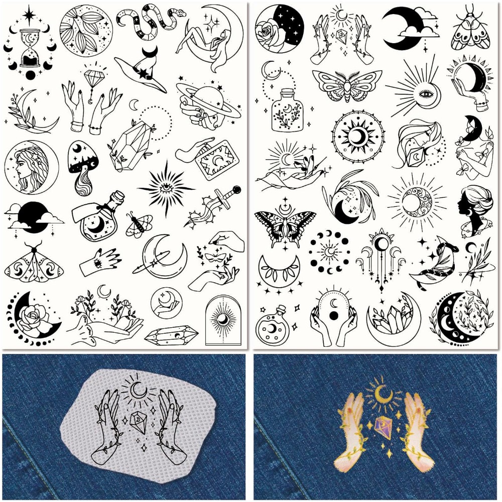 51Pcs Boho Moon Sun Water Solu - Sewing Factory recension och pris