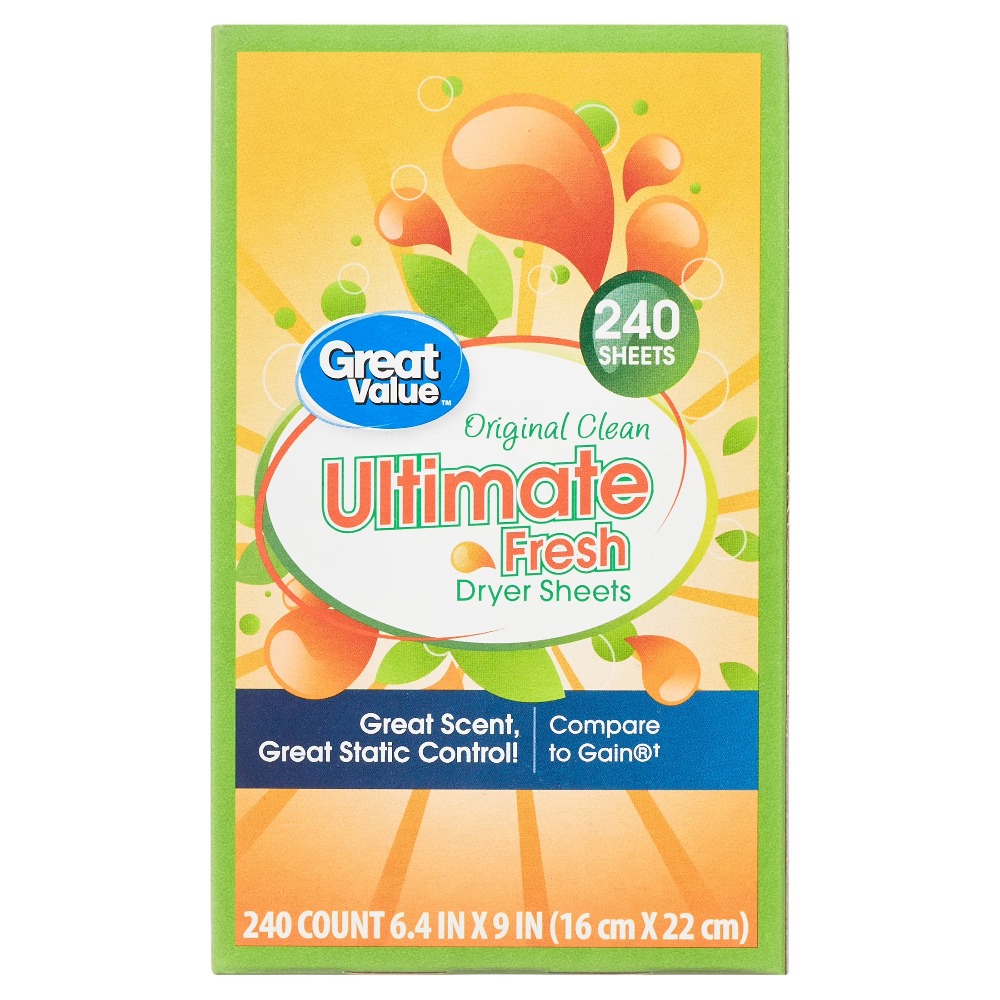 Ultimate Fresh Dryer Sheets Or - Fabric Softener Sheet recension och pris