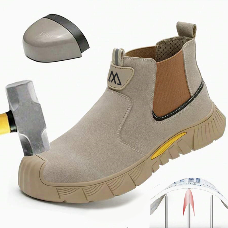 Lightweight Men's Safety Shoes - Sewing Industry recension och pris