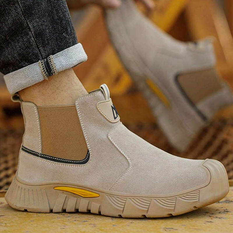 Lightweight Men's Safety Shoes - Sewing Industry recension och pris